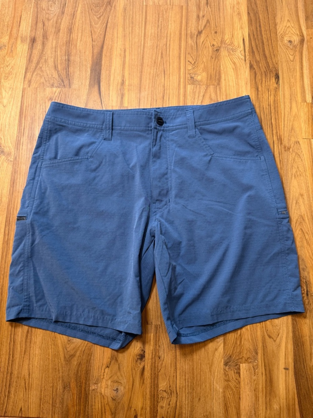Kuhl Upriser Shorts Men’s 34 Blue Quick Dry